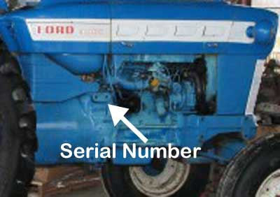 ford 5.4 engine serial number