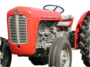 Massey Ferguson Tractor 35,35x,135 Stop Control Knob 