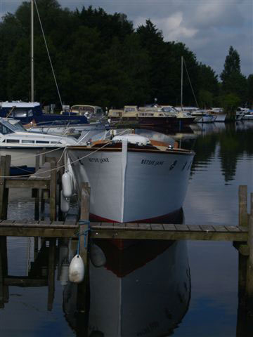 Restored motor cruiser