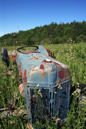 Old ferguson tractor