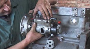 Setting fuel injection pump