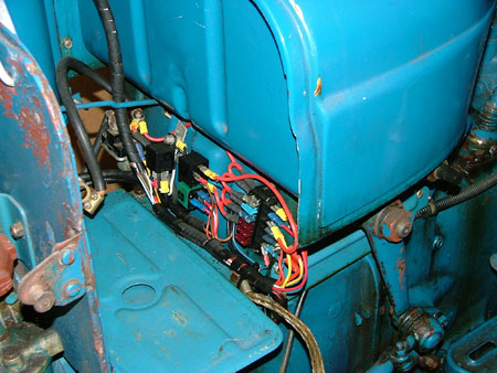 Fordson Dexta Wiring - For Road Use | Vintage Tractor Engineer