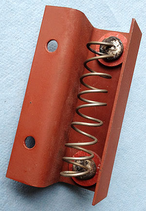 Ballast resistor for MF35 heater plug circuit