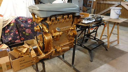 Engine refurbished, Ferguson 35